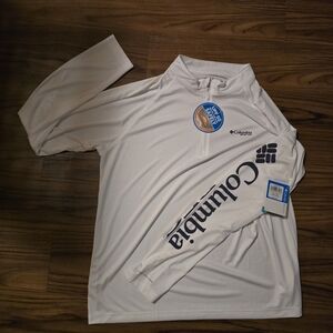 Columbia  Performace Fishing Gear (PFG) ¼ Zip Shirt Mens XL. BNWT!